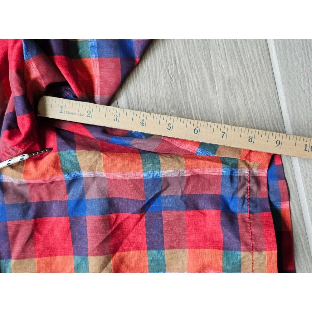 Tommy Bahama Relax Mens Swim Trunks XL Plaid Board Shorts Mesh Lined Drawstring